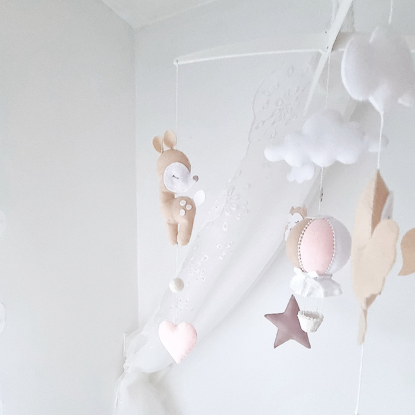 Woodland Whispers - A Dreamy Forest Friends Baby Mobile