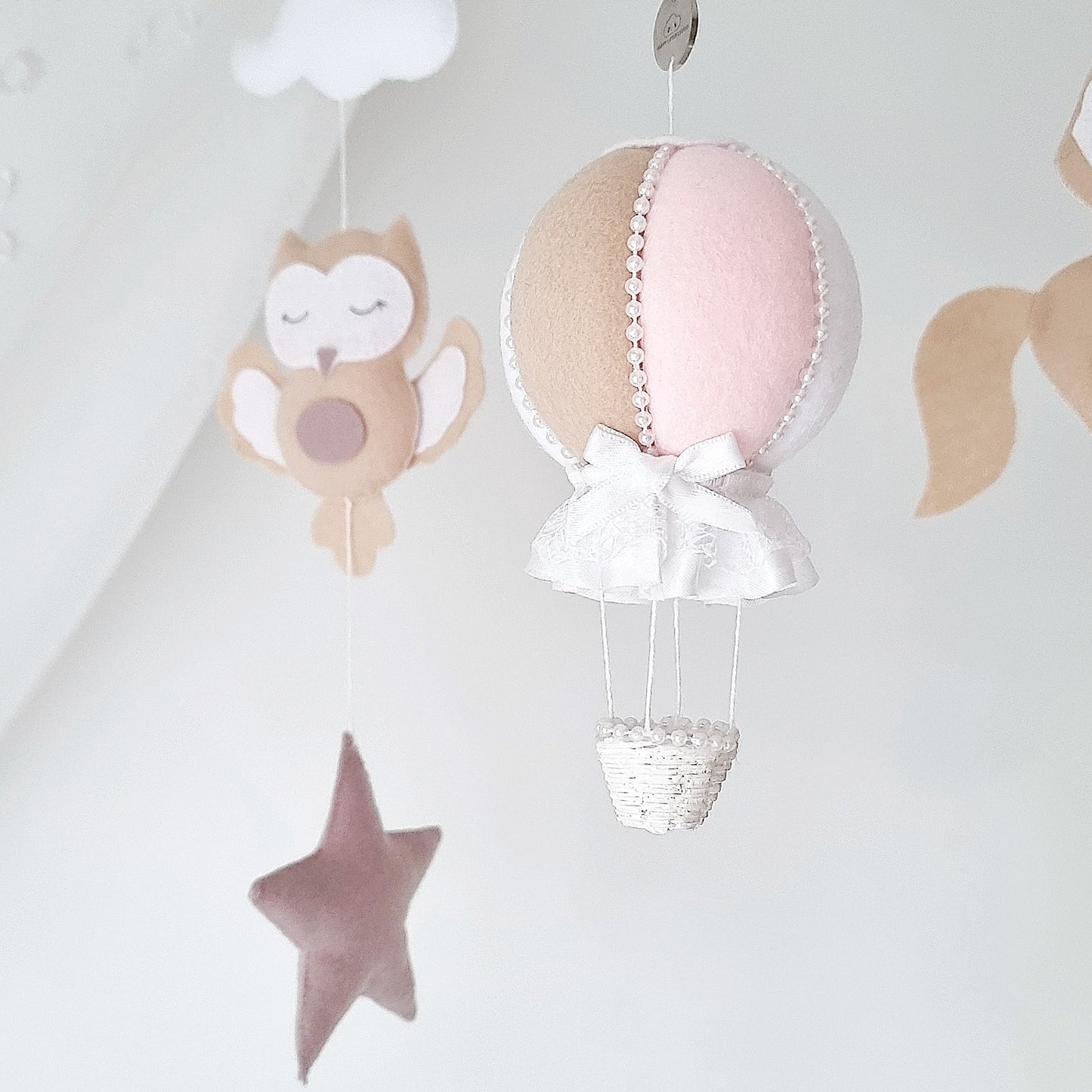 Woodland Whispers - A Dreamy Forest Friends Baby Mobile