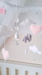 Elephant Princess Baby Mobile