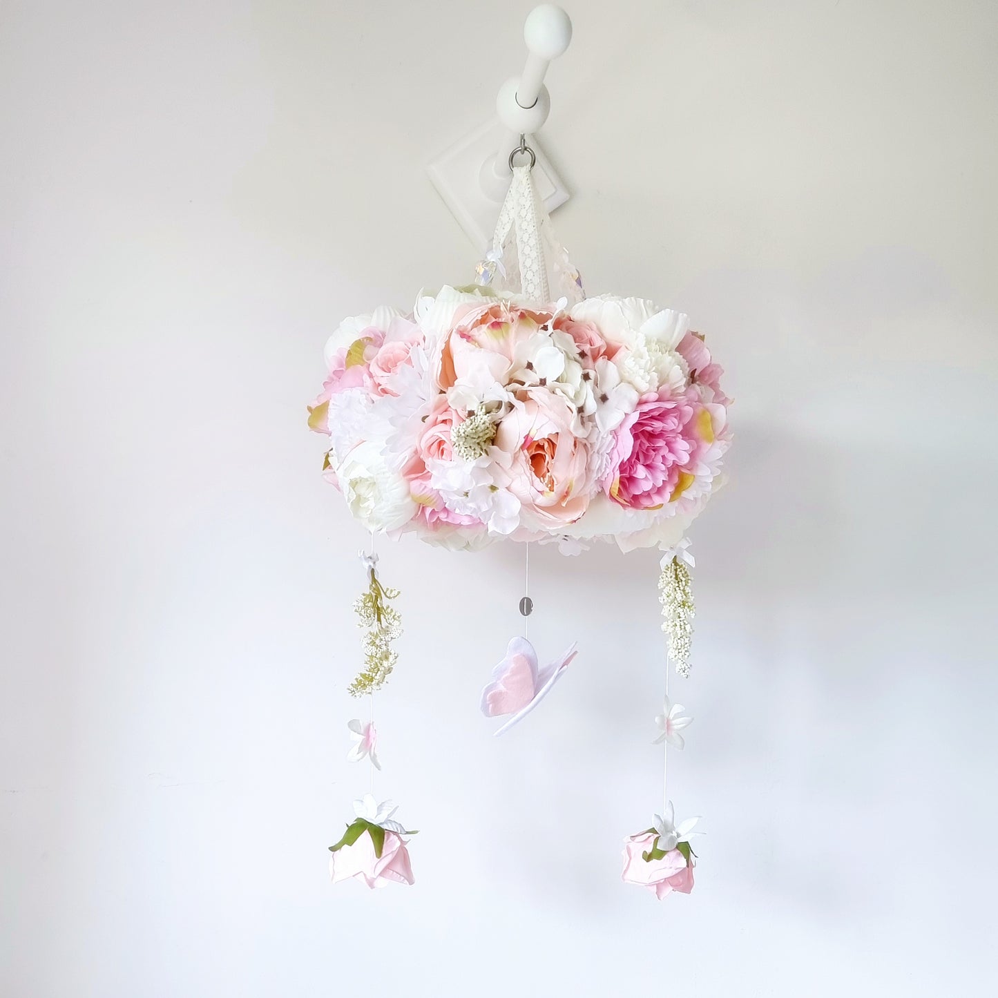 Fluttering Dreams Flower & Butterfly Mobile