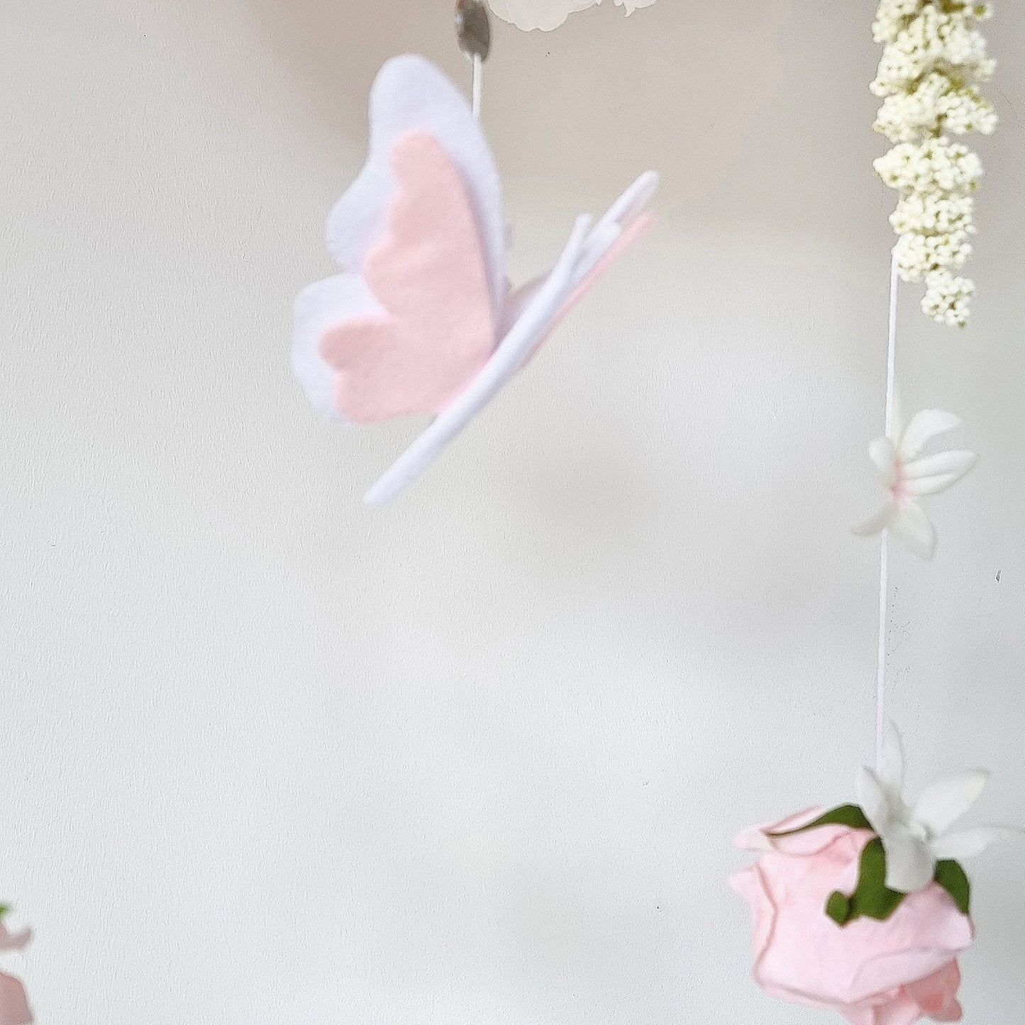 Fluttering Dreams Flower & Butterfly Mobile