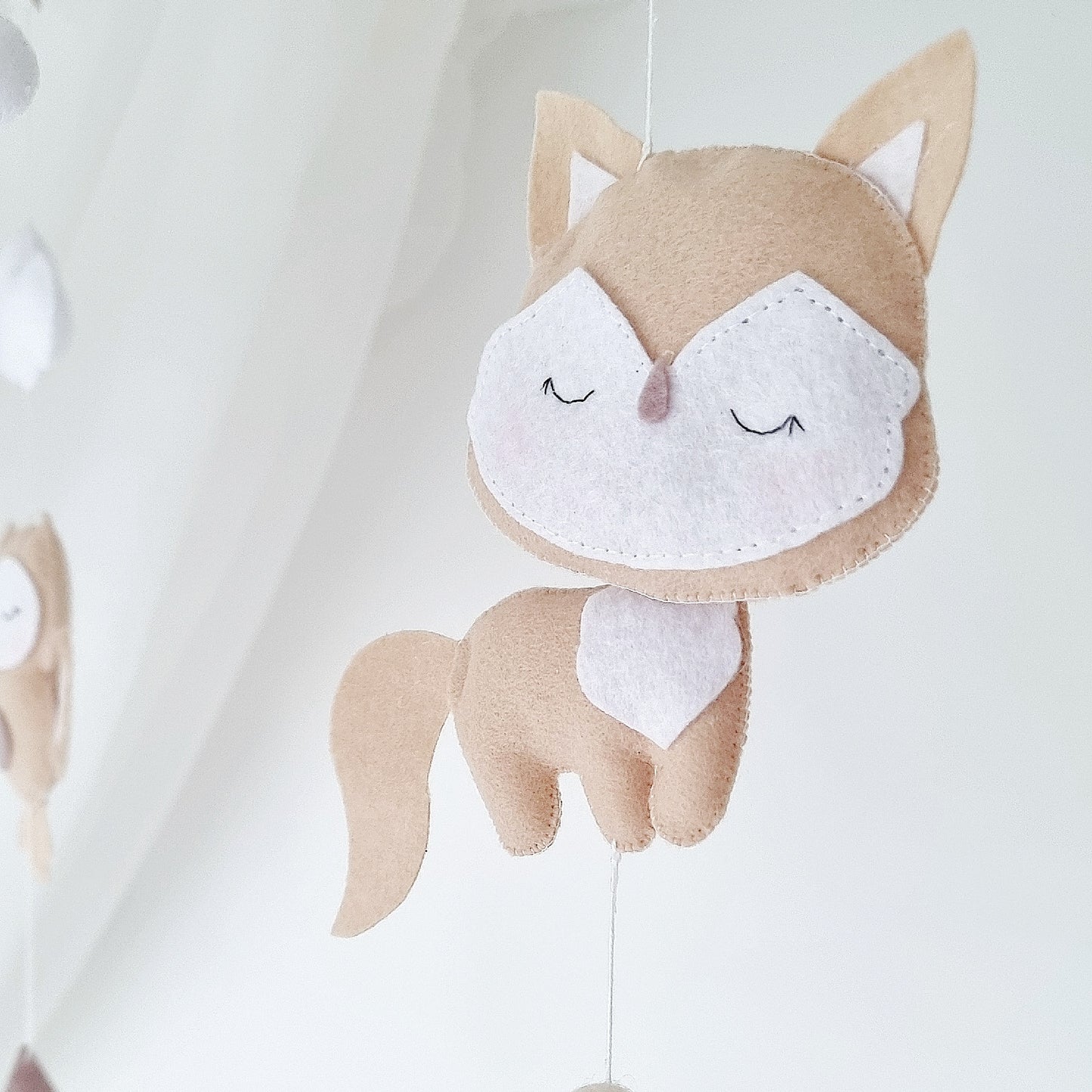 Woodland Whispers - A Dreamy Forest Friends Baby Mobile