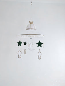 "Islamic Faith" Minimalist Luxury Muslim Mosque Eid Baby Mobile