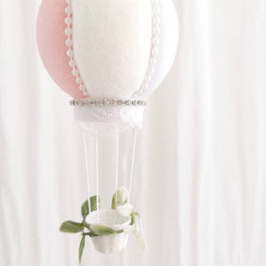 Magical Hot Air Balloon Flower Mobile