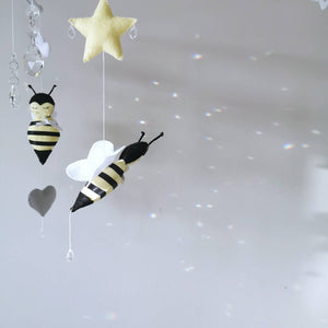 Lovely Buzzing Bee Baby Mobile